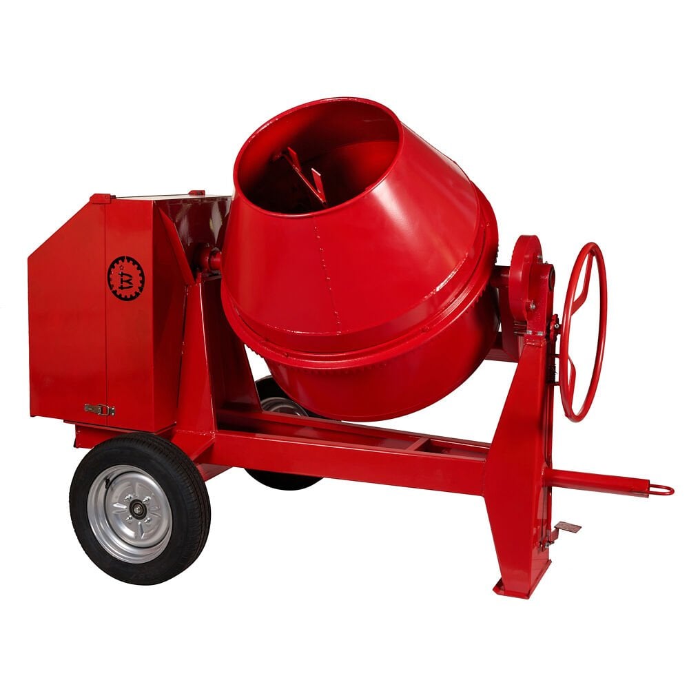 300 Lt Monofaze Betoniyer Harç Karma Makinası