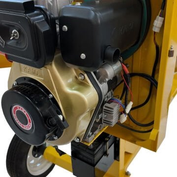 Profesyonel Dizel Betoniyer 1200 Lt Harç Karma Makinası