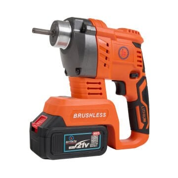 Mini Matkap Beton Vibratörü Çift Bataryalı Şarjlı Sistem Betovib